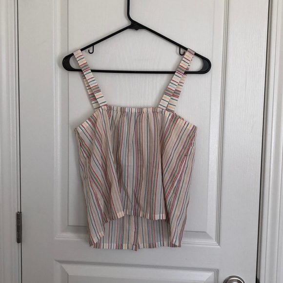 NWT Madewell Button-Front Cami Tank Sz XS - Picture 5 of 7